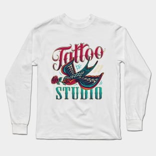 Tatto studio Long Sleeve T-Shirt